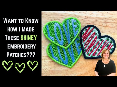 Making Patches with a Smartstitch Embroidery Machine