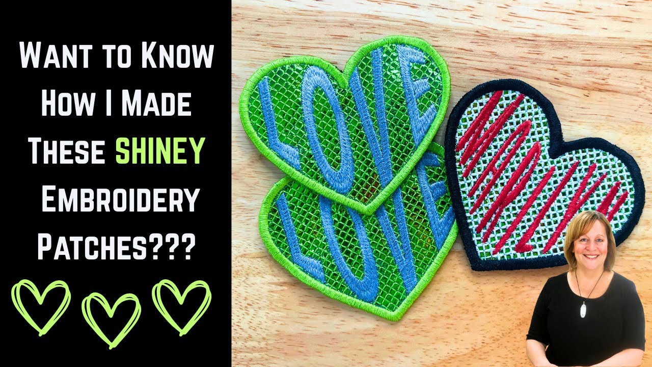 Making Patches with a Smartstitch Embroidery Machine