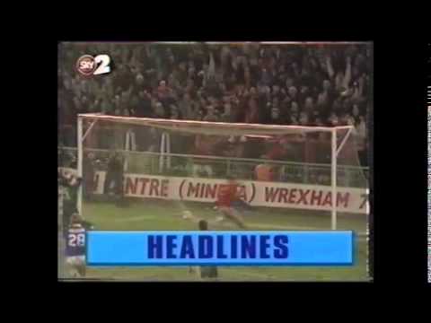 Wrexham 2 Ipswich Town 1 - 1994/95 Sky coverage