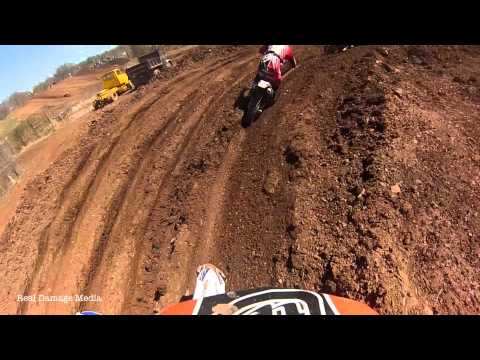 Helmet Cam: Paul Sanfelice - Pagoda Pro Am - 250 A - First Moto