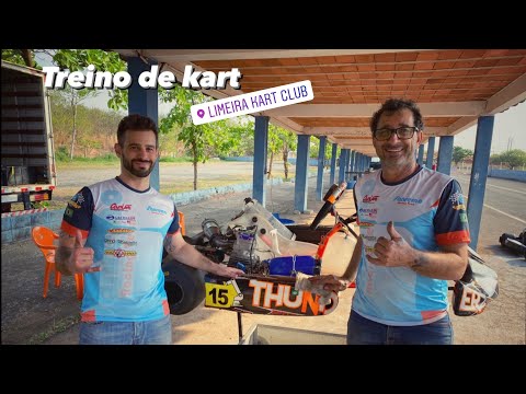 Treino de Kart em Limeira - A primeira pista