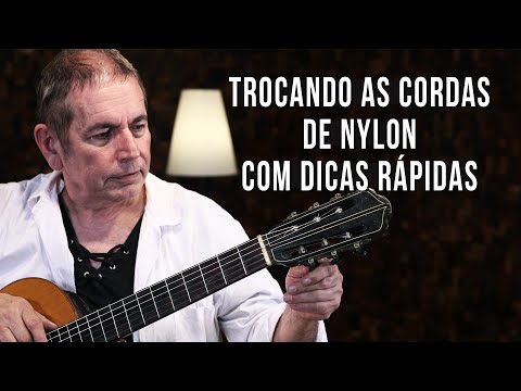 COMO TROCAR CORDAS DE VIOLÃO DE NYLON - Dicas do Pelosi #9