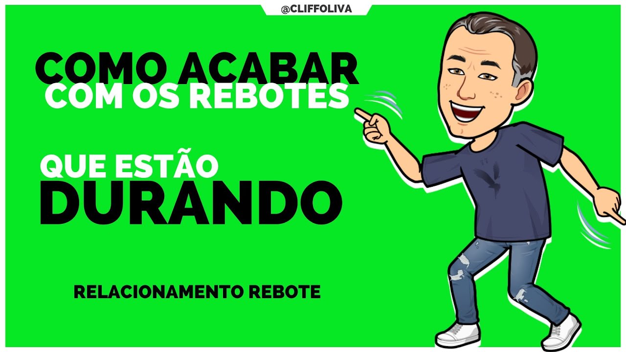 COMO ACABAR com relacionamentos rebotes QUE ESTÃO DURANDO? PORQUE eles duram tanto?
