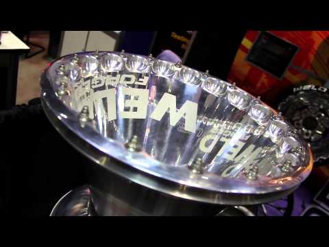 Weld Racing's Revolutionary Delta One Drag Racing Wheels at PRI 2012