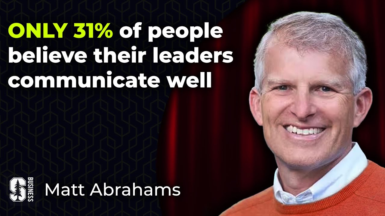 Critical Communication Skills Explained by Stanford Expert Matt Abrahams@ThinkFastTalkSmart