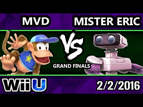 S@X 135 - PG | MVD (Diddy) Vs. HE | Mister Eric (R.O.B.) SSB4 Grand Finals - Smash Wii U - Smash 4