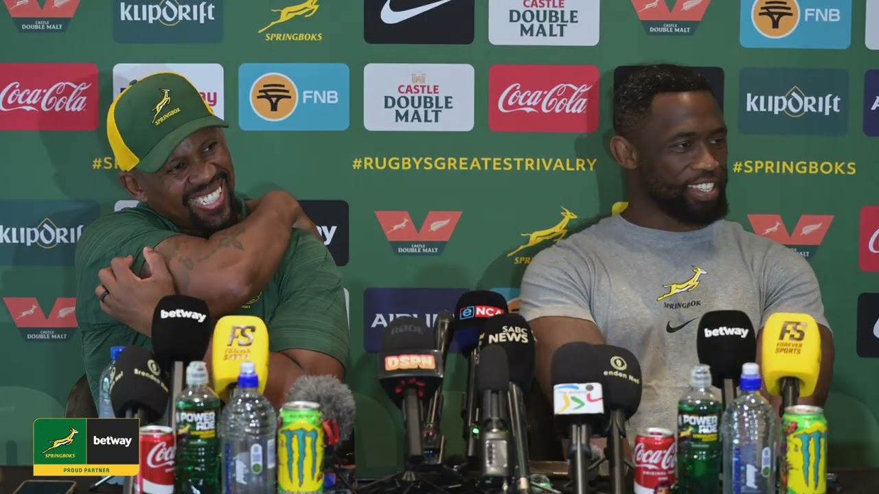 Mzwandile Stick and Siya Kolisi | Springbok Press Conference | 28 August 2026