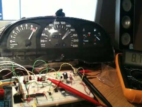 Sterowanie licznikiem, licznik ASTRA F / VECTRA A