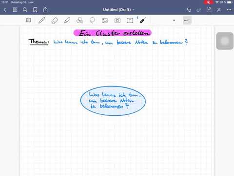 Ein Cluster erstellen