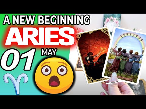 Aries ♈️ A NEW BEGINNING ❌ ❌ Horoscope for Today MAY 1 2022♈️aries tarot may 1 2022