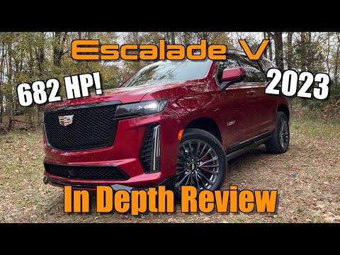 2023 Cadillac Escalade V (Supercharged V8): Start Up, Test Drive & In Depth Review