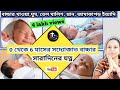 New Born Baby Care In Bengali