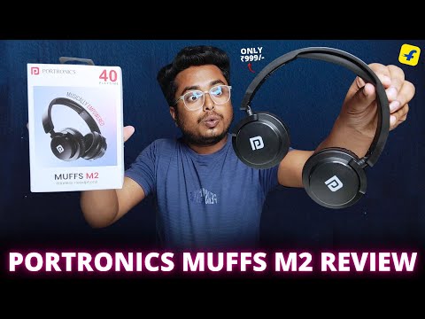 Thumbnail for Portronics Muffs M2 Headphones🔥|| in Flipkart - 40mm Drivers | ENC⚡|| Portronics Muffs M2 Review