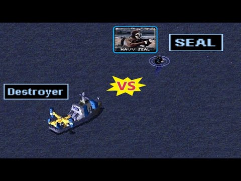 Destroyer vs Navy SEAL - Red Alert 2