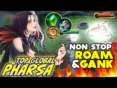 Pharsa 100% UNTOUCHABLE | Pharsa New Build 2020 | Top Global Pharsa - MLBB