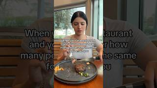 When you’re at a restaurant and you remember how many people used the same fork before you