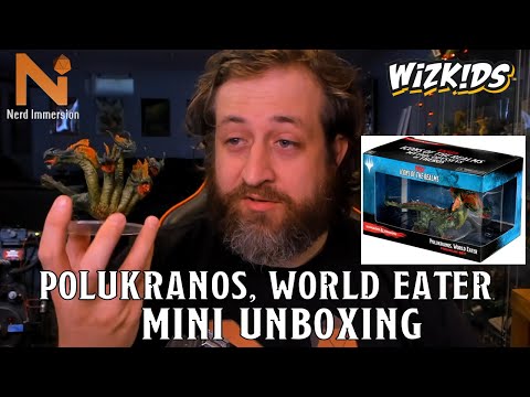 Polukranos, World Eater Mini Unboxing/Review (WizKids) | Nerd Immersion