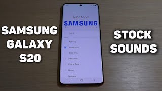 Download lagu Samsung Galaxy S20 Stock Ringtones & Sounds mp3