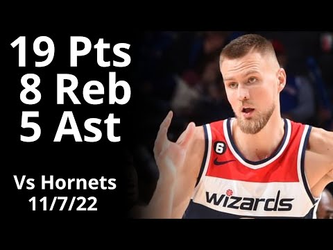 Kristaps Porzingis 19 Pts 8 Reb vs Hornets Highlights