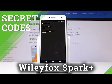 Secret Codes Wileyfox Spark+ - Hidden Mode / Advanced Options