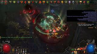 Path of Exile 3.20 Cyclone Divergent Shockwave Kill Hunter