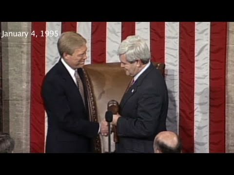 CNN: 1995, Gingrich becomes House Speaker