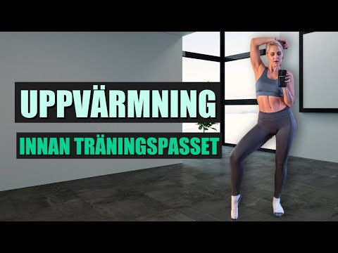3 minuter Uppvärmning innan träningspasset