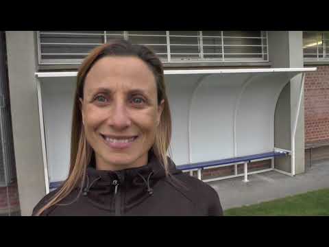 Sarah M'Barek après RC Lens - Le Havre AC le 17.10.2021