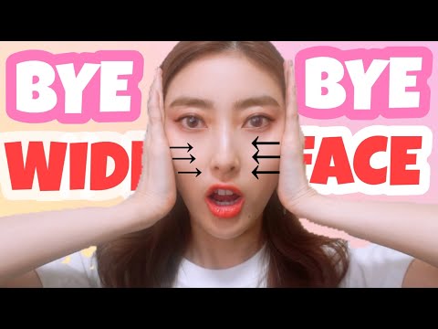 Get Slim, Small Face! Fix The Width Of The Face With This Exercise & Massage (No Surgery)