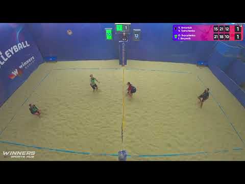 07:00 V. Antoniuk / V. Tyshchenko - D. Svyrydenko / I. Skrynnik 19.11.2022 |Winners Beach Volleyball