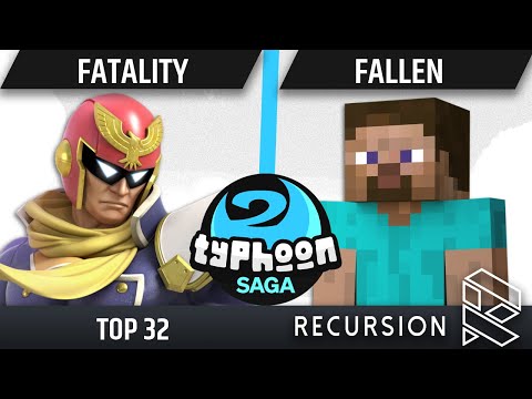 Typhoon Saga - Fatality (Captain Falcon) Vs. Fallen (Steve) - Top 32