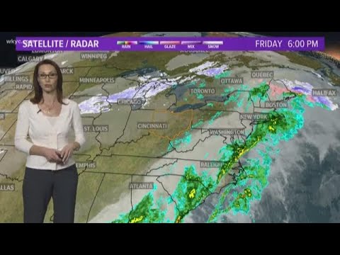 6 p.m. weather forecast for Dec. 28, 2018