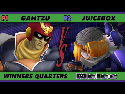 S@X 399 Online Winners Quarters - Gahtzu (Captain Falcon) Vs. Juicebox (Sheik) Smash Melee - SSBM