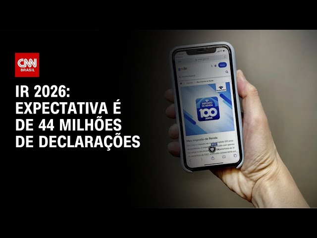 Receita Federal prevê 44 milhões de declarações do Imposto de Renda de 2026 | CNN NOVO DIA
