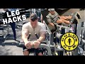 Leg training HACKS for quad sweep &maximum tension at Gold's IFBB Pro Classic Physique Leo Mayrhofer