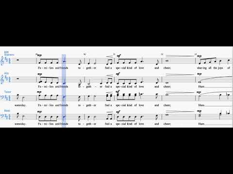 The Very Best Time of Year   Rutter   Soprano predominant