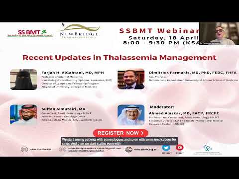 SSBMT Webinar Series - 18 April 2026