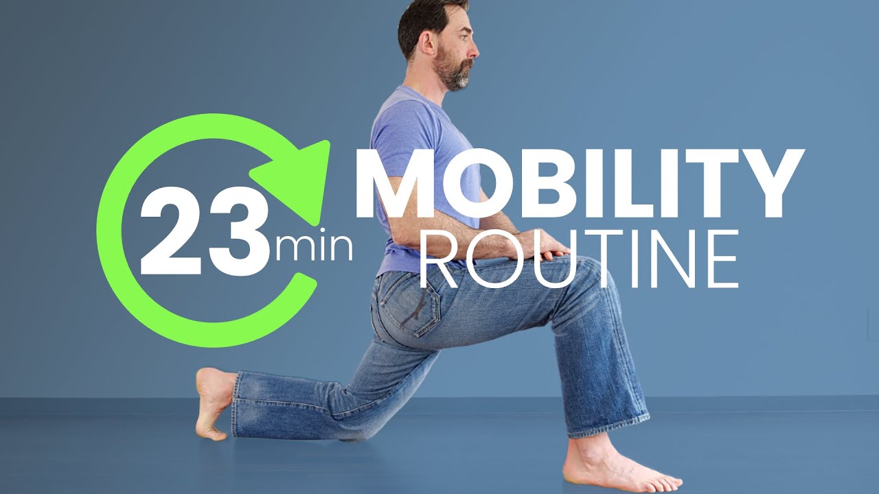 Daily Full-Body Joint Mobility Routine (23-minutes, follow along at home)