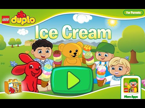 LEGO Duplo Ice Cream Gameplay Walkthrough Game For Kids iOS Android