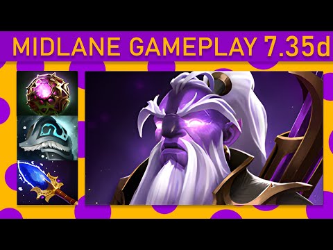 ⭐ New Patch 7.35d bzm Void Spirit 20+ Kills! Mid Gameplay - Dota 2 Top MMR