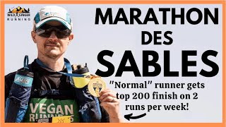 "Normal" bloke gets Marathon des Sables top 200 finish on 2 training runs a week! (Find out how)