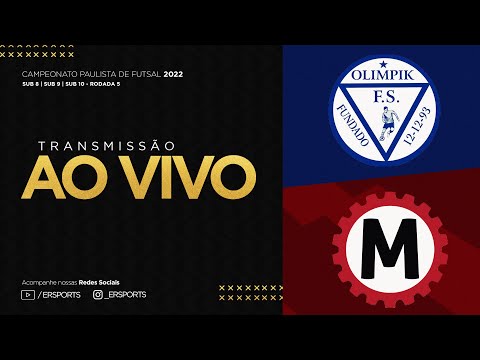 Ao vivo AD Olimpik x Sindicato dos Metalúrgicos - SUB 8 | 07/05/2022