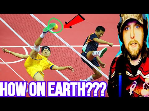 American Reacts to The Rules of Sepak Takraw - EXPLAINED!