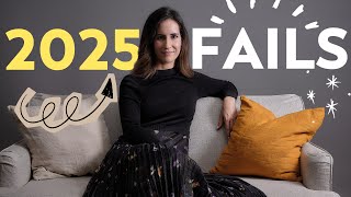 All the Ways I Failed in 2025