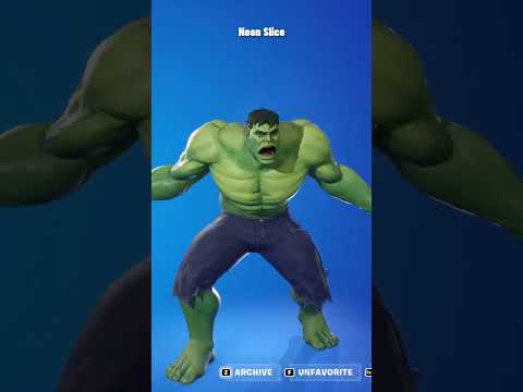 Fortnite HULK Skin