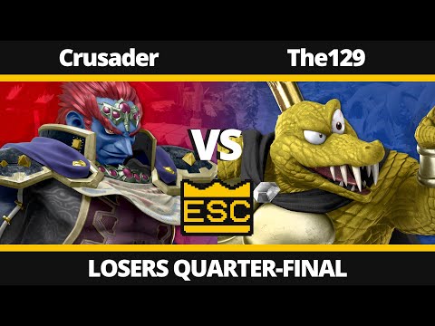 ESC 25 Losers Quarter-Final - Crusader (Ganondorf) Vs. The129 (King K. Rool) - SSBU Local Tournament