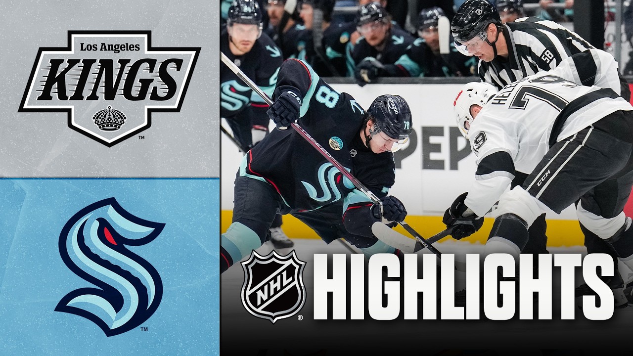 Kings vs. Kraken | NHL Highlights | April 13, 2026