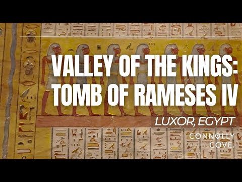 Valley of The Kings: Tomb of Rameses IV | Luxor | Egypt | Things To Do In Luxor | Egyptian History