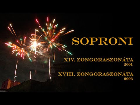 SOPRONI:  XIV. zongoraszonáta - 2001,  XVIII. zongoraszonáta - 2003, két ősbemutató