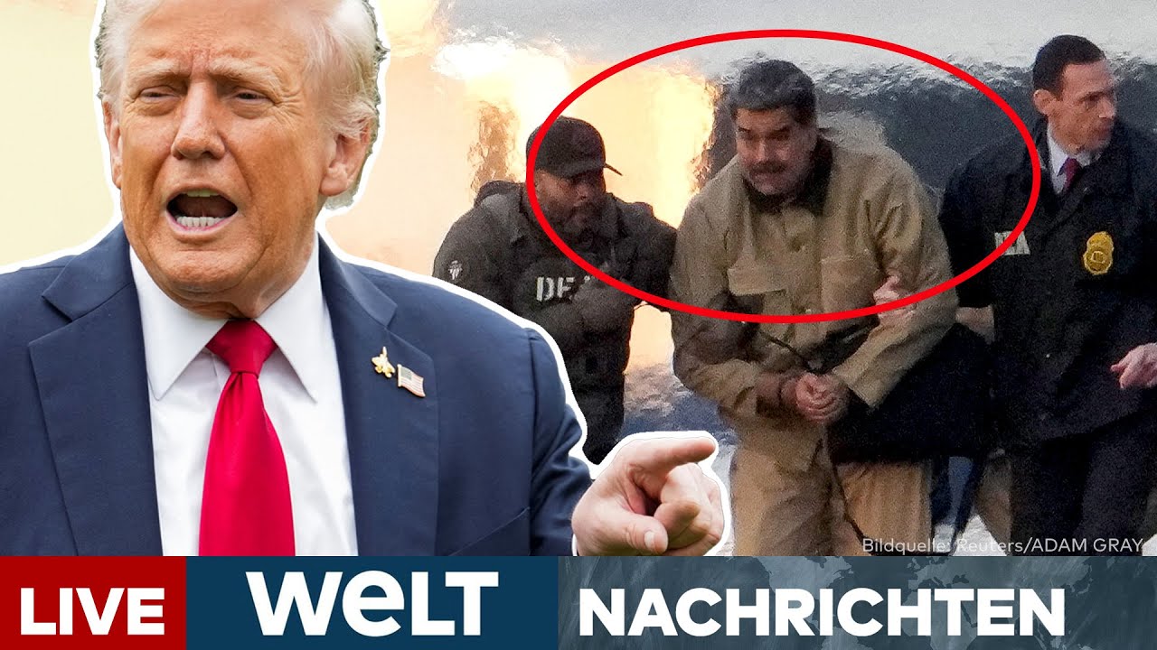 VENEZUELA: Maduro wird Richter vorgeführt! Trump schüchtert nun auch Interimsregierung ein | LIVE